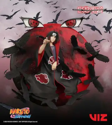 Statue Naruto shippuden itachi wall
